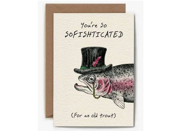 You're so Sofishticated - card by bewilderbeest