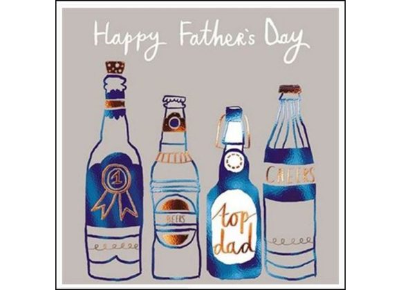 Happy Father's Day - Beer Bottles