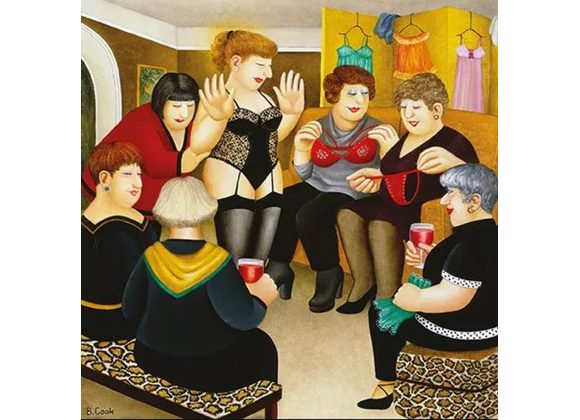 Party Girls by Beryl Cook