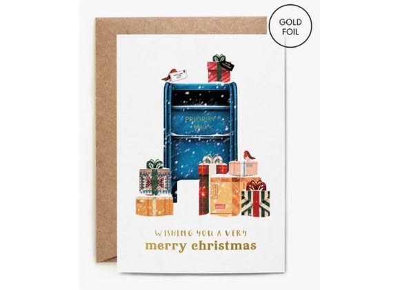 Christmas Mailbox card by Folio