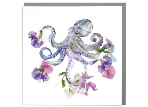 Octopus - Any Occasion Card by Lola Design