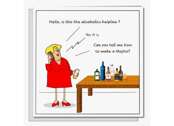 Alcoholics helpline?