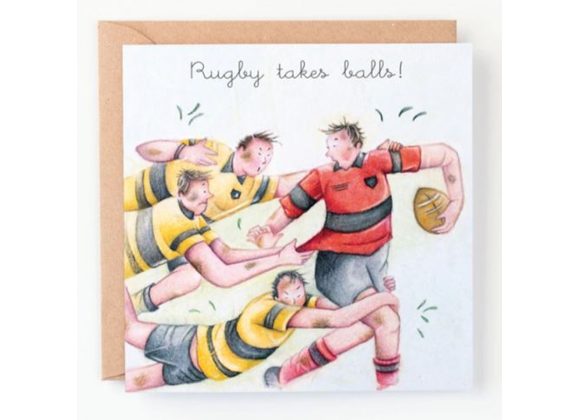 Rugby takes balls! - By Berni Parker