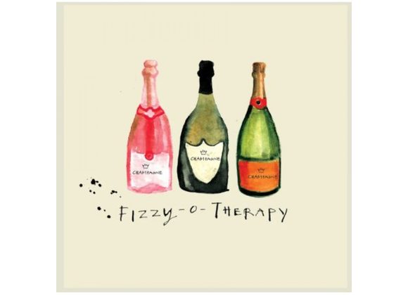 Fizzy - O - Therapy Card by Poet and Painter.