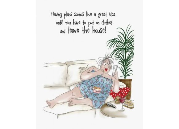 Having plans sounds like a great idea ... Camilla & Rose Card