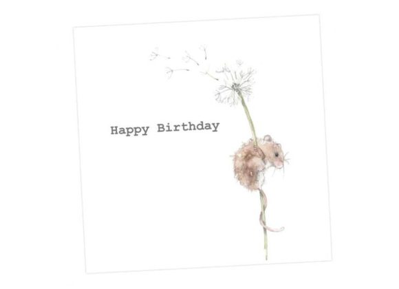 Happy Birthday Card by Crumble & Core - Mouse