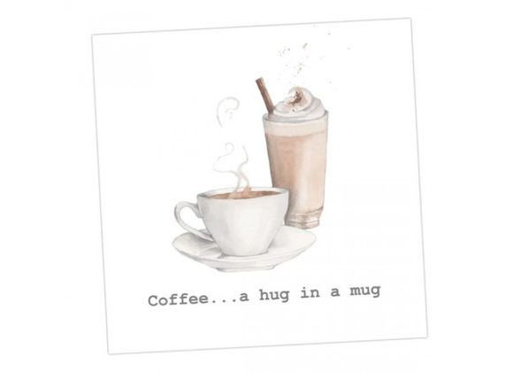 Coffee Hug Card by Crumble & Core