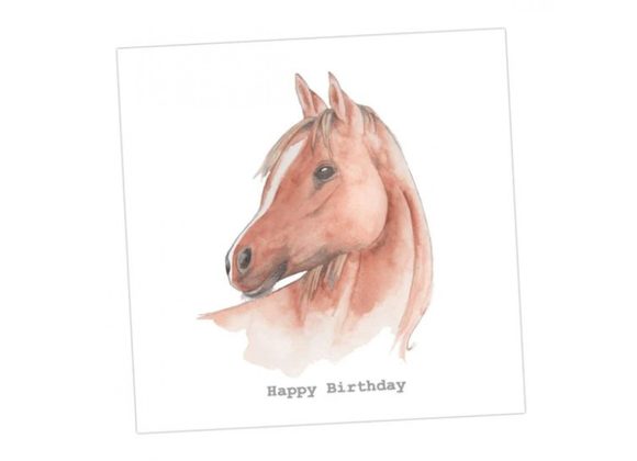 Happy Birthday Card by Crumble & Core - Horse