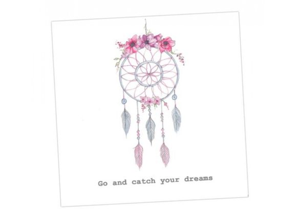 Dreamcatcher Card by Crumble & Core