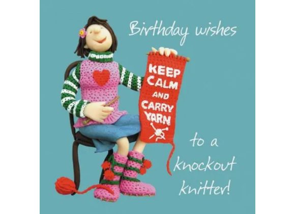 Keep Calm and Carry Yarn - Birthday Wishes