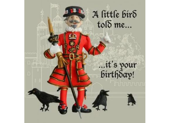 A little bird told me it's your birthday!