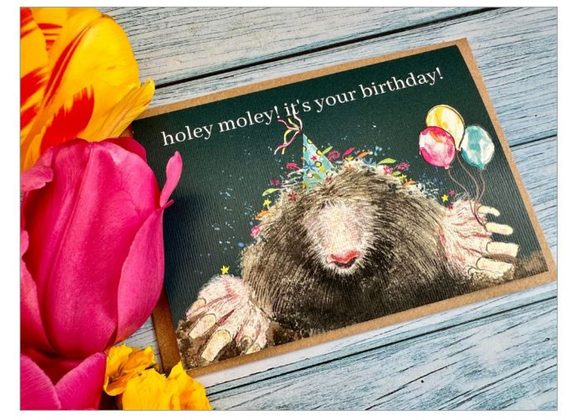 holey moley! it's your birthday! by Jen Winnett