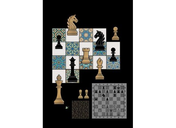 Chess - Bug Art Card