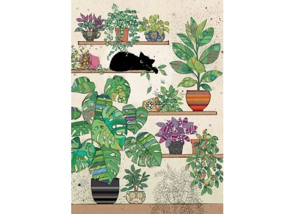 Plants Kitty - Bug Art Card 