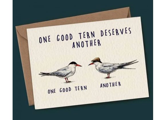 One Good Tern - card by bewilderbeest