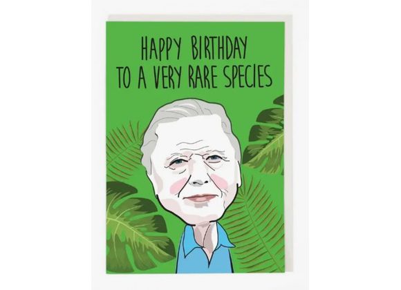 Very Rare Species - Birthday Card