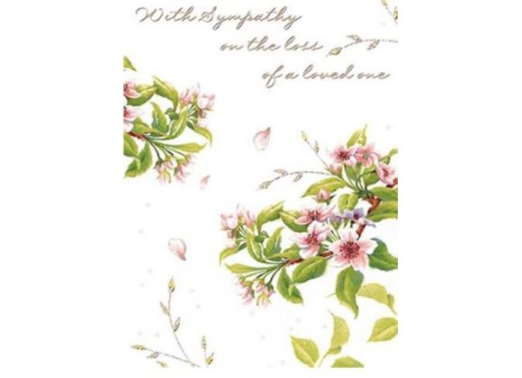 With Sympathy Card