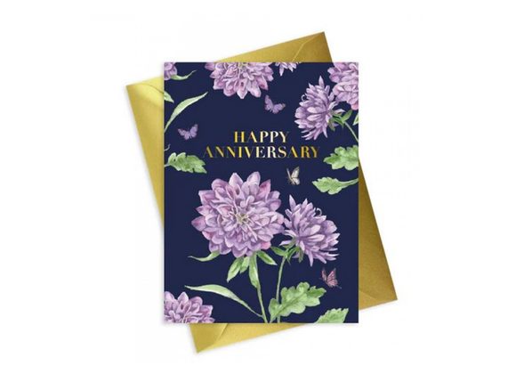 Happy Anniversary - Folied Card by Crumble & Core