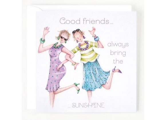 Good friends...always bring the...SUNSHINE - by Berni Parker