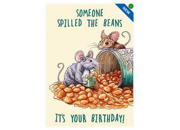 Someone Spilled The Beans - It's Your Birthday