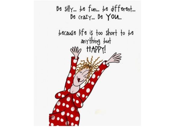 Be silly...be fun...be different...be crazy...Be YOU  - Camilla & Rose Card