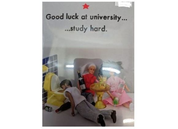 GOOD LUCK at university...study hard by Bold & Bright