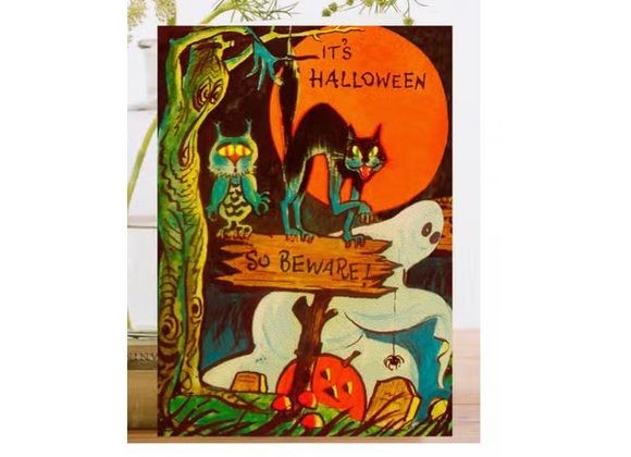 It's Halloween...So Beware!- Halloween Card