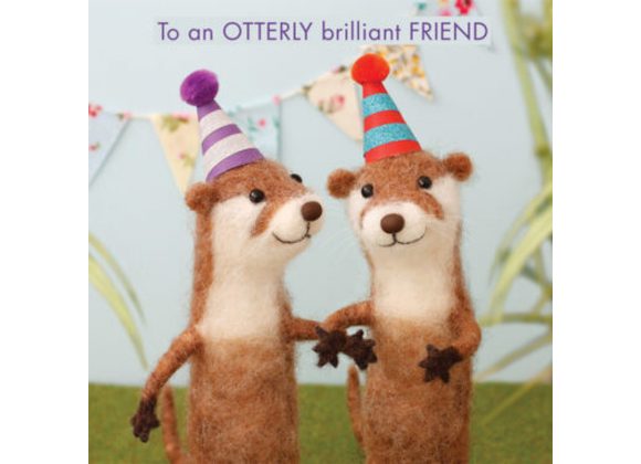 To an OTTERLY brilliant FRIEND