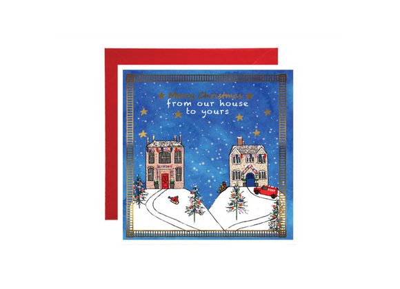 Our house to yours - Apple & Clover Christmas Card