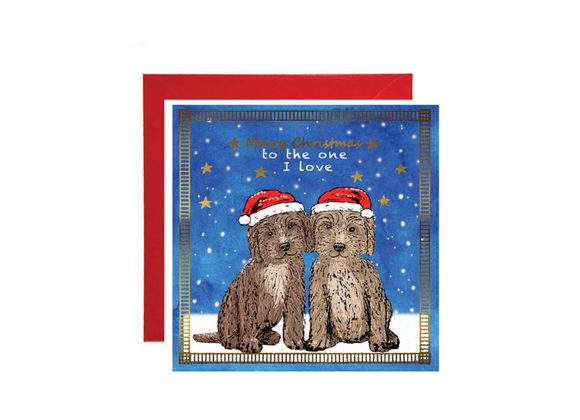 The one I Love - Apple & Clover Christmas Card