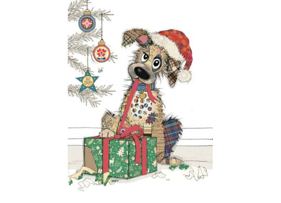 Christmas Mutt by Bug Art