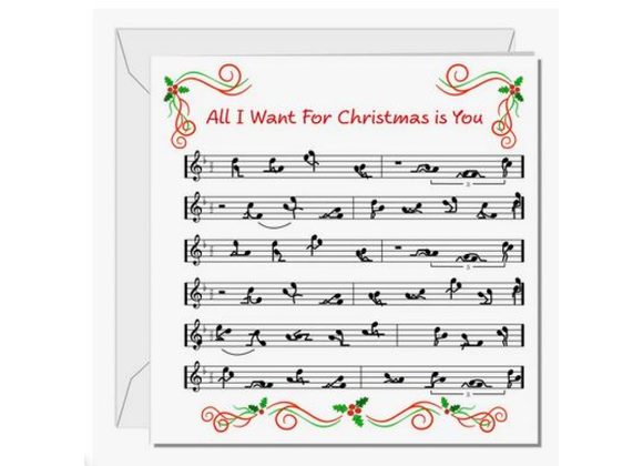 All I want for Christmas is you - (naughty Christmas card!)