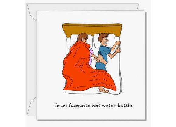 To my favourite hot water bottle