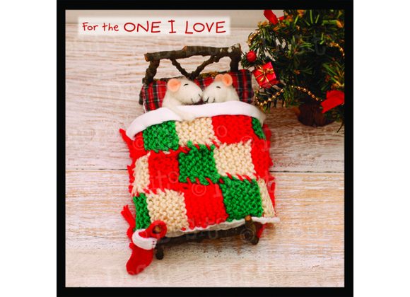 For the ONE I Love- Mice in bed (WX19)