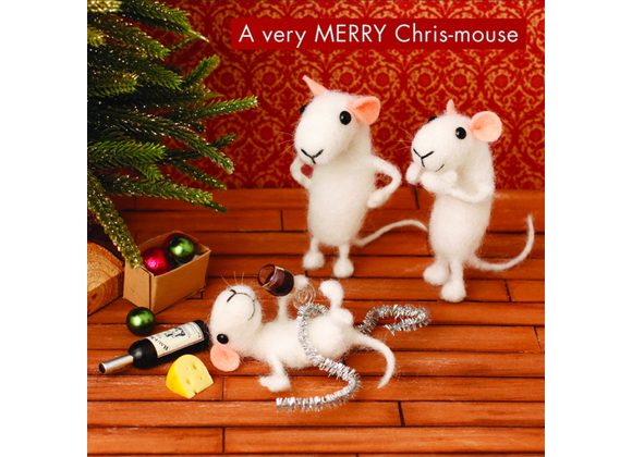 A very MERRY Chris-mouse (WX252)