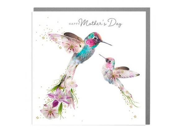 Hummingbirds - Happy Mothers Day card by Lola Design