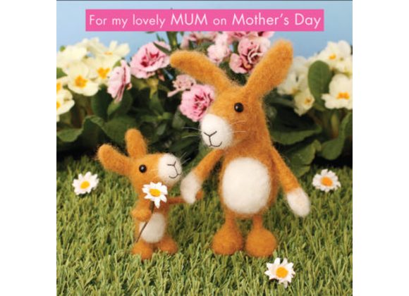 Rabbits and Daises - For my lovely MUM on Mother's Day