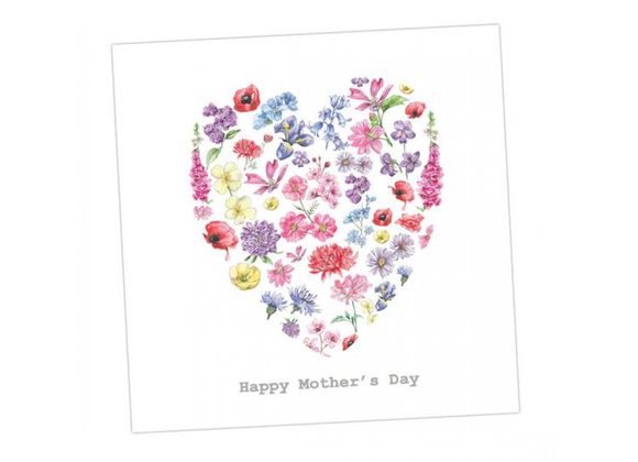 Mother's Day Heart Card by Crumble & Core