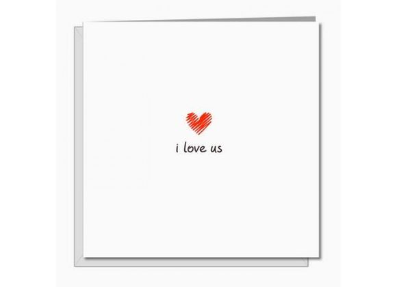 I love us - Card by Swizzoo.