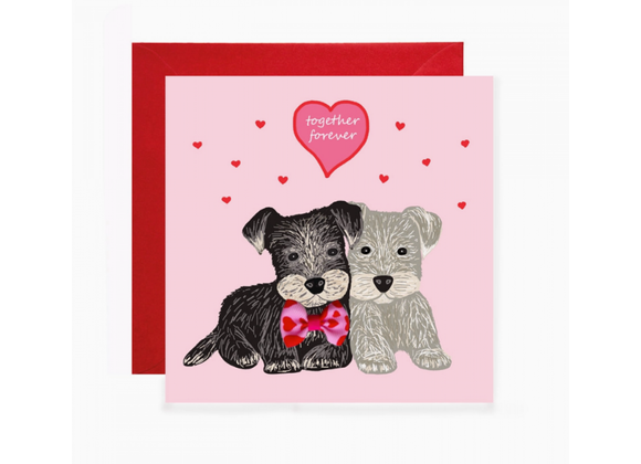 Love Dogs Handmade Card by Apple & Clover