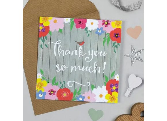 Thank You So Much Card by Michelle Fiedler