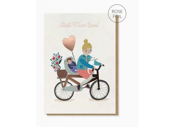 Best Mum Ever Card by Stormy Knight