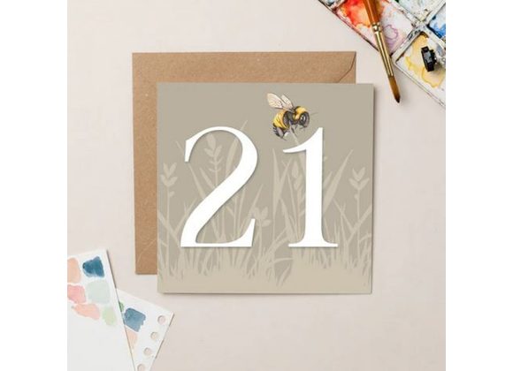 Bee 21 card by lilwabbit 
