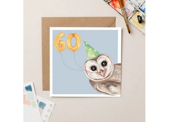Owl 60 card by lilwabbit 