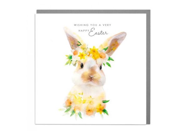 Happy Easter Bunny - Easter Card by Lola Design