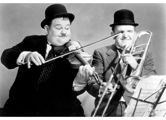 Laurel & Hardy Musicians - Blank Inside