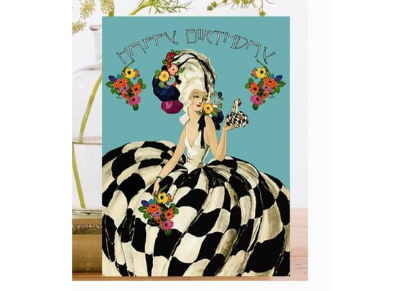 The Palace Ball, Birthday card by Madame Treacle