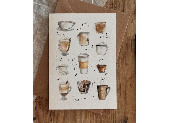 Coffee  card by Brooke Marie