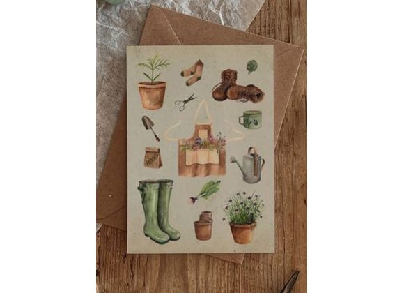Vintage Garden Love card by Brooke Marie