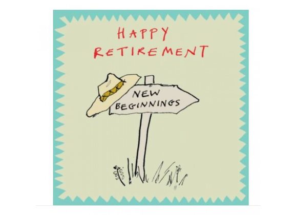 Happy Retirement New Beginnings Greetings Card